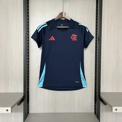 Flamengo Treino Azul Feminina Torcedor