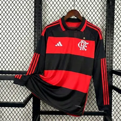 Flamengo Titular 26-27 Manga Longa Torcedor
