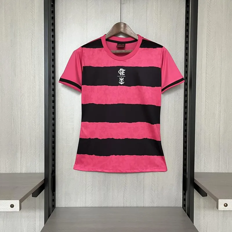 Flamengo Outubro Rosa 24-25 Feminina Torcedor