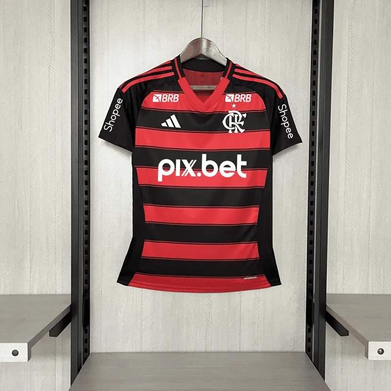 Flamengo Titular 25-26 Feminina – Patrocinador Master Torcedor