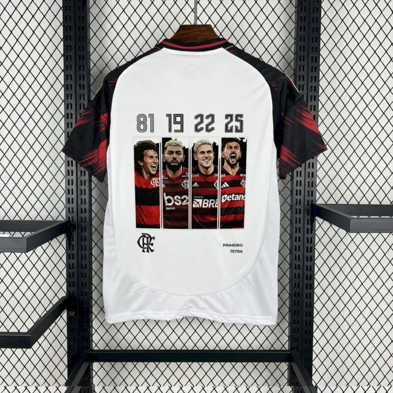 Flamengo Reserva 25-26 com Personalização Especial Torcedor